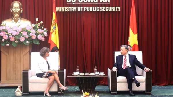 Việt Nam – Tây Ban Nha tiếp tục thắt chặt hợp tác phòng, chống tội phạm
