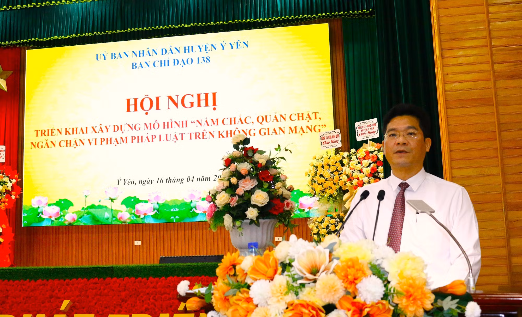 Nam Định ra mắt mô hình ngăn chặn vi phạm pháp luật trên không gian mạng -0