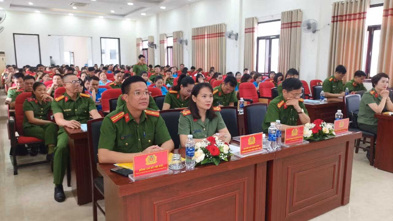 Cục Cảnh sát quản lý trại giam, cơ sở giáo dục bắt buộc, trường giáo dưỡng tập huấn nghiệp vụ công tác Công đoàn -0