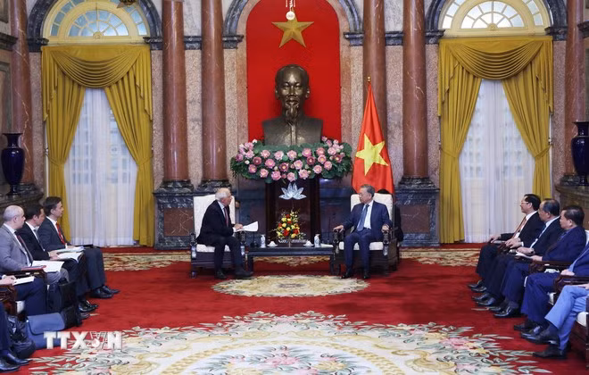 Chủ tịch nước Tô Lâm: Liên minh châu Âu là đối tác rất quan trọng của Việt Nam -0