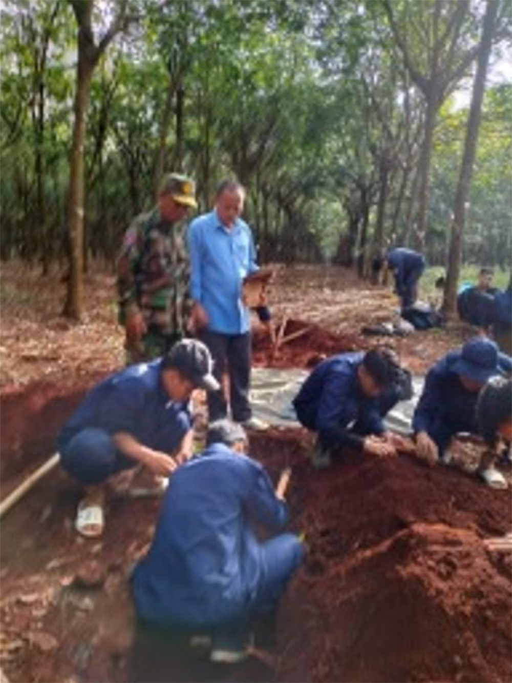 Quy tập 11 bộ hài cốt liệt sĩ quân tình nguyện Việt Nam tại Campuchia -0