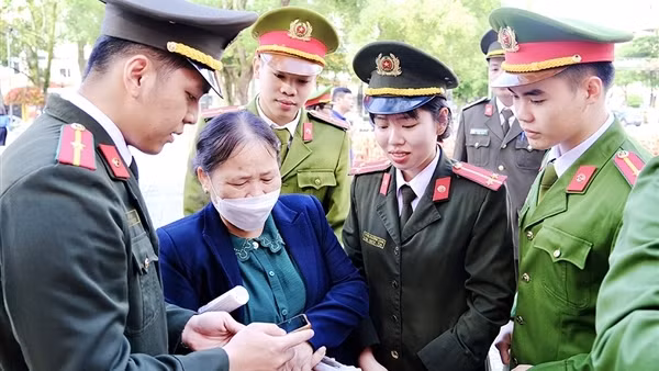 Tuổi trẻ Công an Cao Bằng đẩy mạnh thực hiện chuyển đổi số
