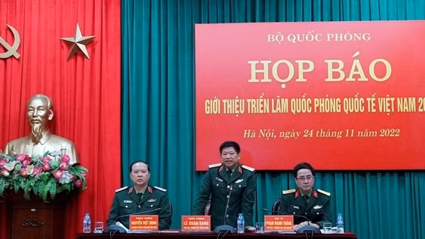 170 đơn vị có gian hàng trưng bày tại Triển lãm Quốc phòng quốc tế Việt Nam