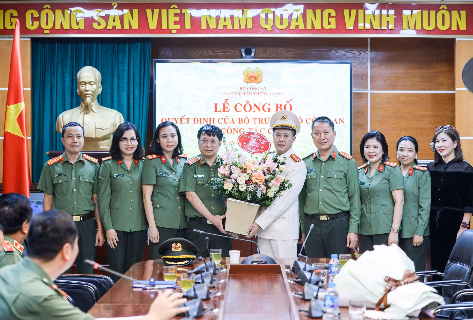 Đại tá Nguyễn Anh Tuấn giữ chức vụ Giám đốc Truyền hình CAND -0