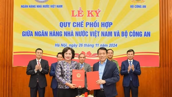 Bộ Công an và Ngân hàng Nhà nước ký quy chế phối hợp
