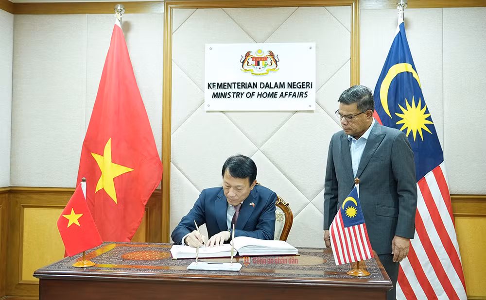 Hợp tác an ninh là một trong những trụ cột quan trọng trong quan hệ Việt Nam – Malaysia -0