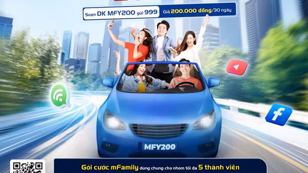 Kết nối gia đình, bạn bè dễ dàng với mFamily của MobiFone