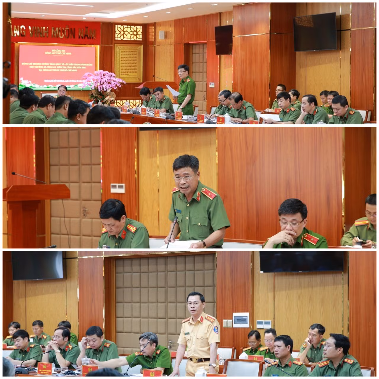 Đẩy mạnh công tác xây dựng Đảng, xây dựng lực lượng trong Công an TP Hồ Chí Minh -0