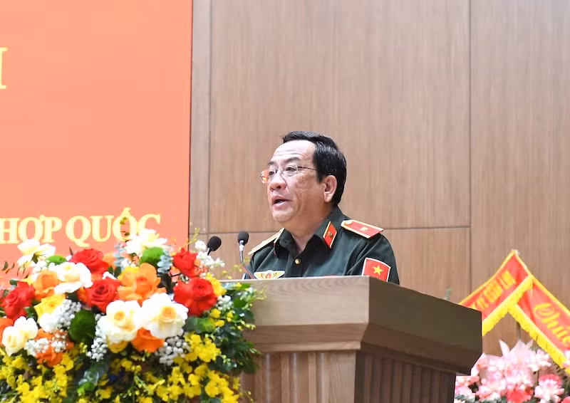 Trao Quyết định của Chủ tịch nước cho Tổ công tác số 4 đi thực hiện nhiệm vụ gìn giữ hoà bình Liên hợp quốc -0