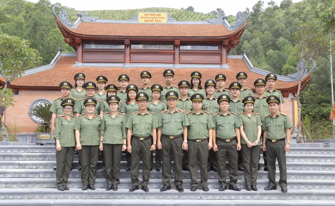 Cụm thi đua số 2, Bộ Công an tổ chức về nguồn với nhiều hoạt động ý nghĩa -0