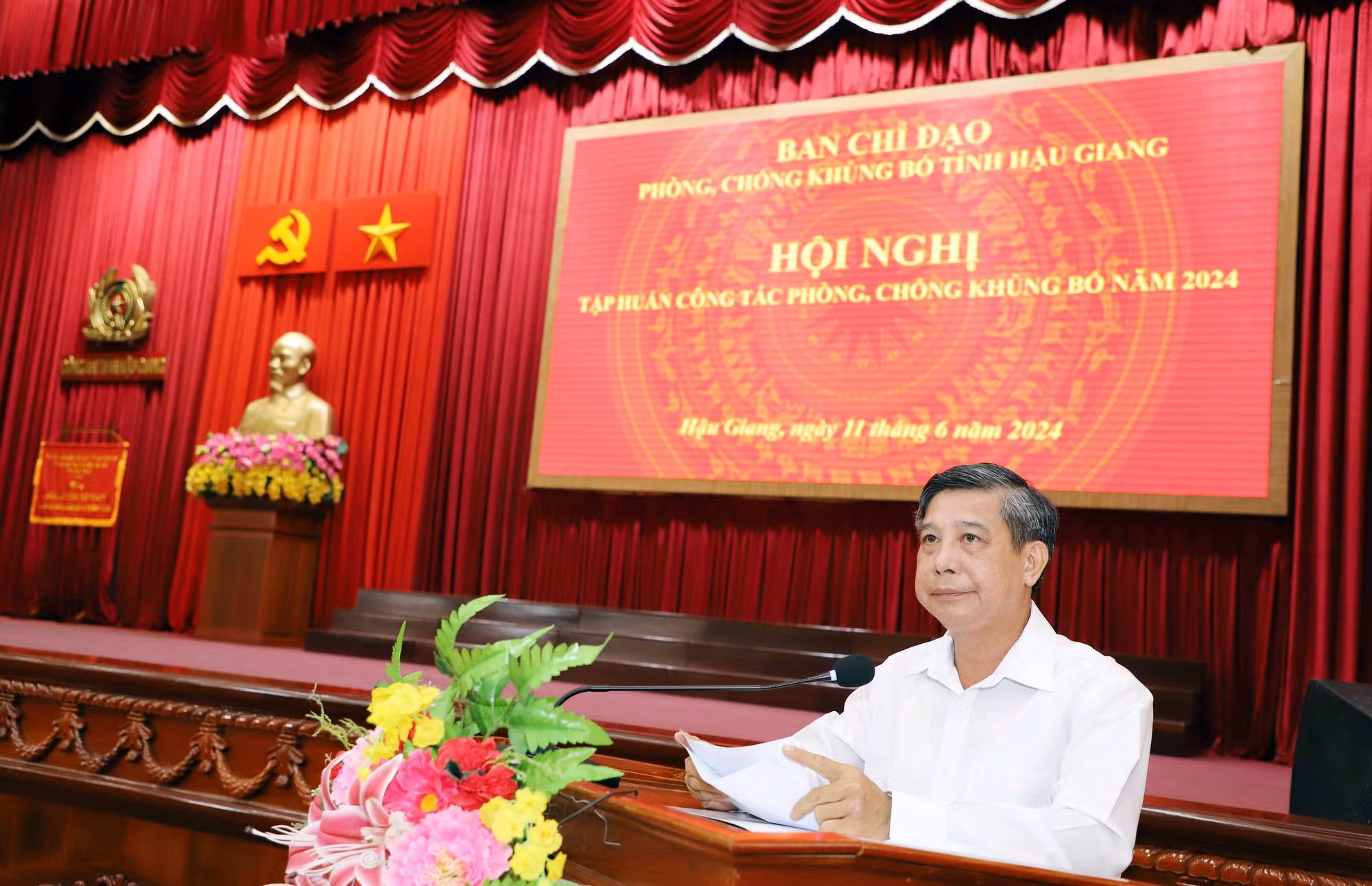 Tập huấn nâng cao hiệu quả công tác phòng, chống khủng bố -0