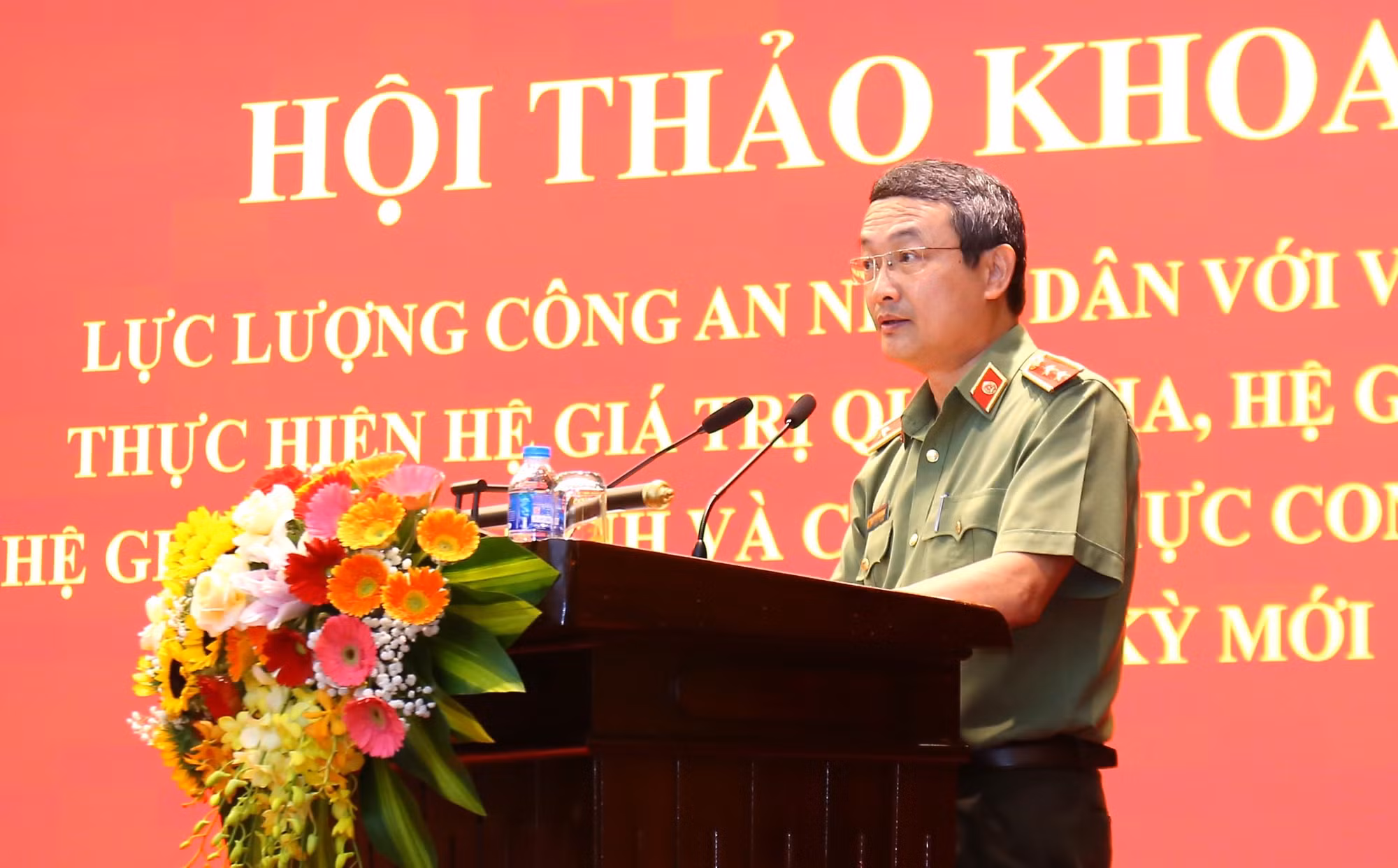 Lực lượng CAND đẩy mạnh triển khai thực hiện các hệ giá trị và chuẩn mực con người Việt Nam trong thời kỳ mới -0