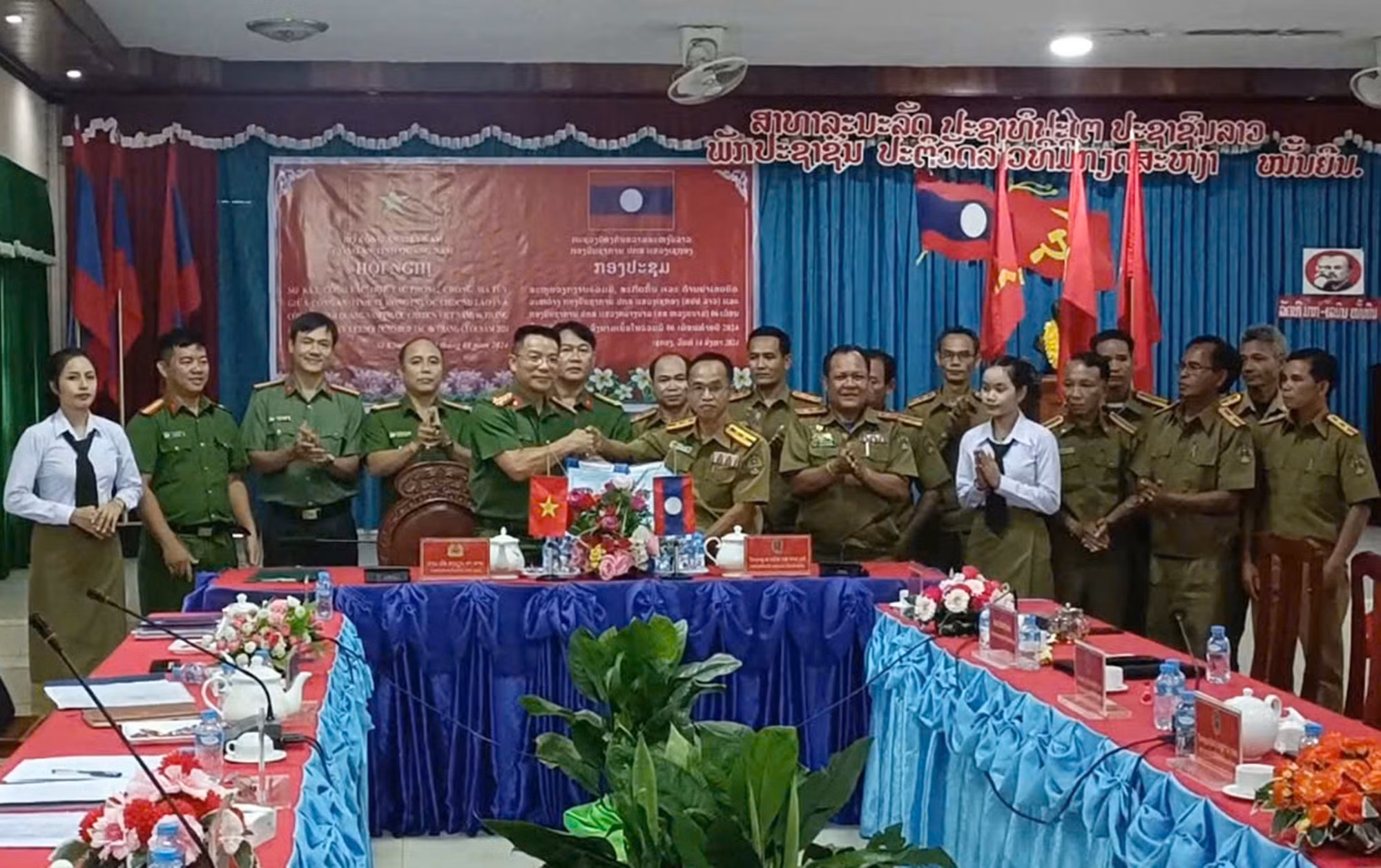 Tăng cường hợp tác phòng, chống ma túy ở vùng biên giới -0