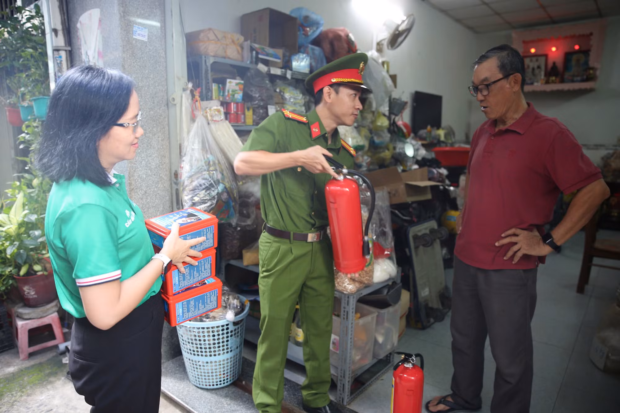 Các giải pháp cấp bách phòng chống cháy nổ ở khu chợ Gà, chợ Gạo -0