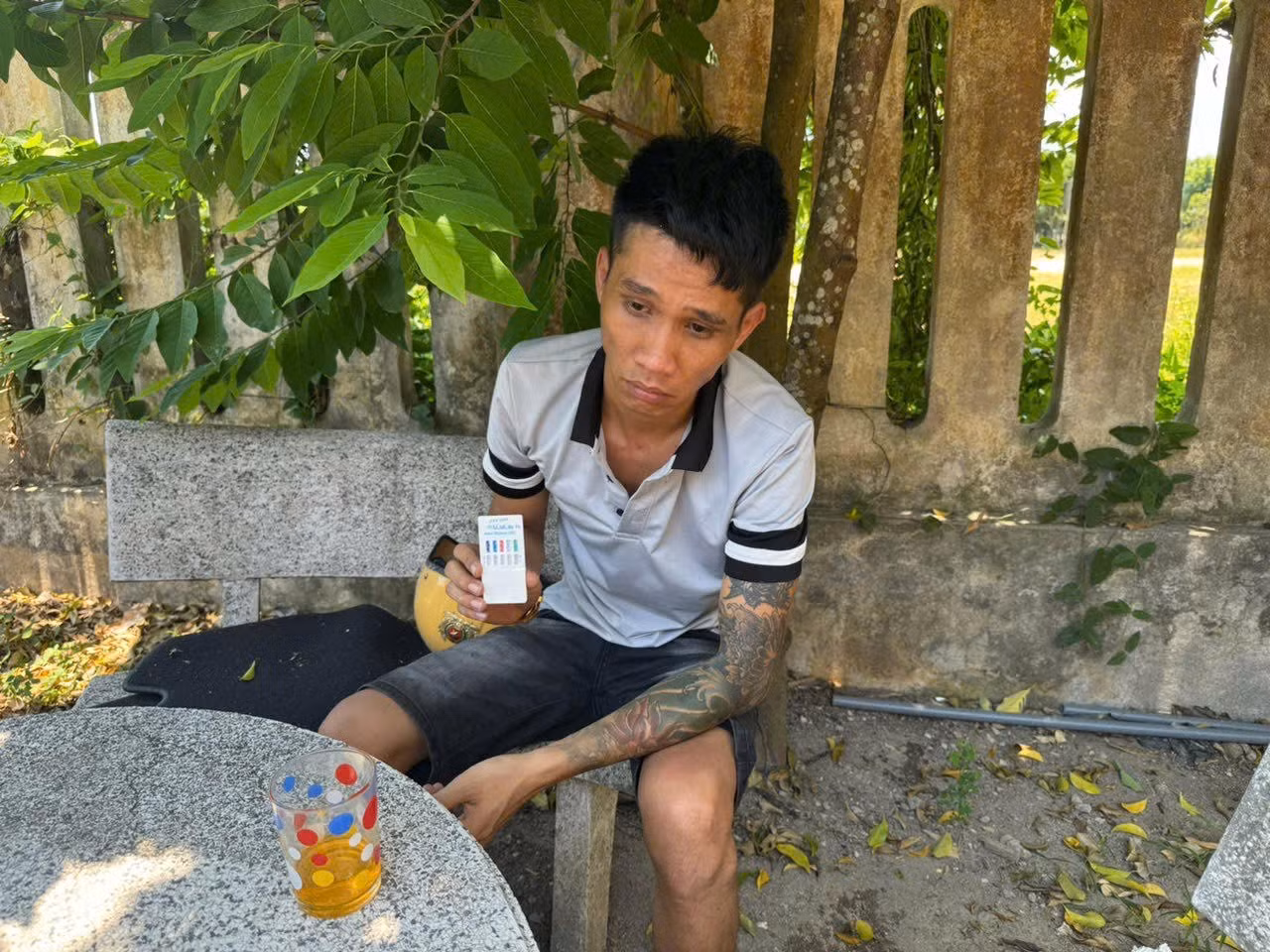 Phát hiện lái xe sử dụng ma tuý khi điều khiển ô tô tham gia giao thông -0