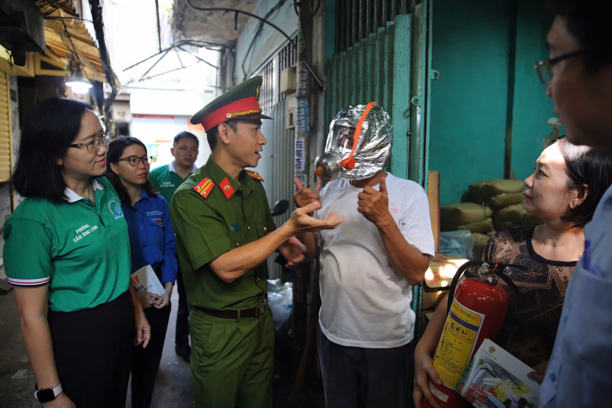 Các giải pháp cấp bách phòng chống cháy nổ ở khu chợ Gà, chợ Gạo -0