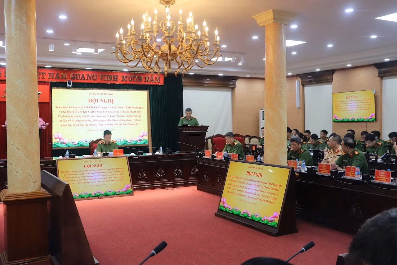 Phát động phong trào thi đua tuyên truyền Luật Quản lý, sử dụng vũ khí, vật liệu nổ và công cụ hỗ trợ -0