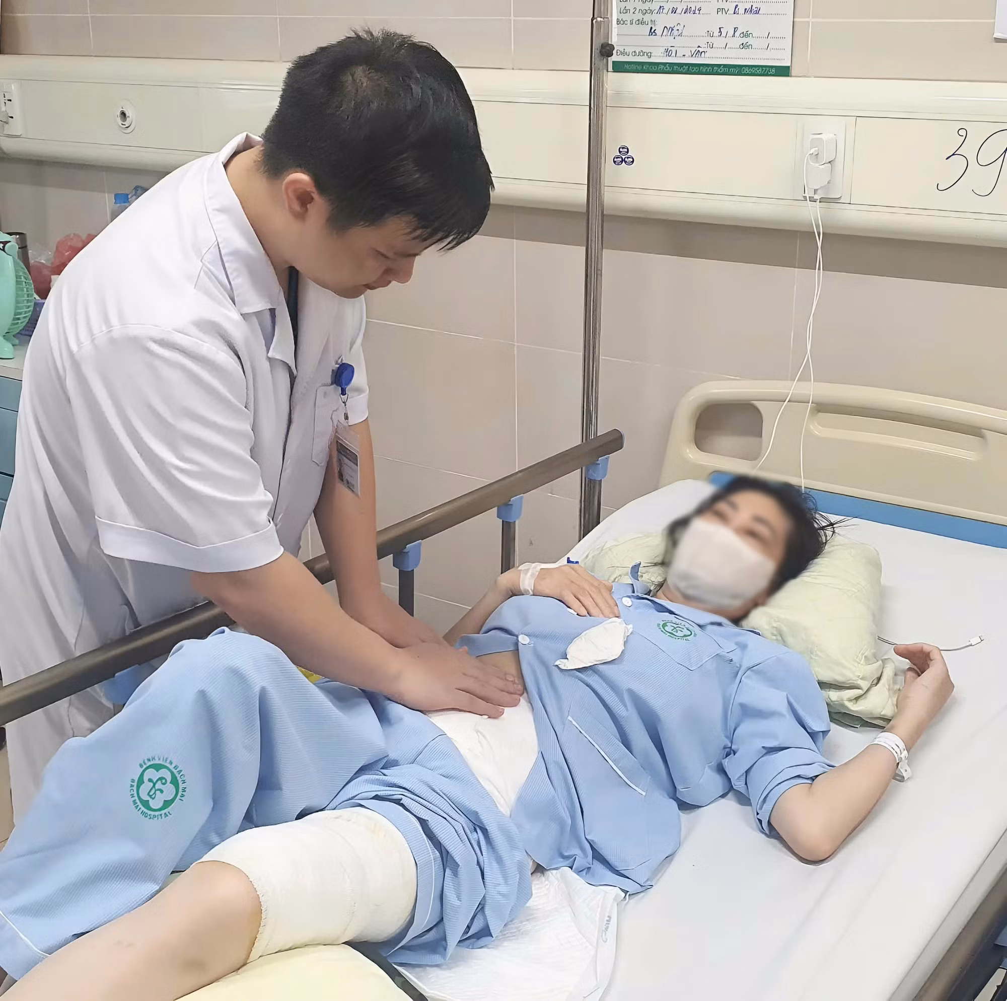 Hoại tử, nhiễm trùng nghiêm trọng vì hút mỡ ở cơ sở 