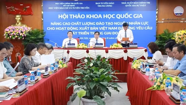 Cấp thiết nâng cao chất lượng đào tạo nguồn nhân lực cho ngành xuất bản