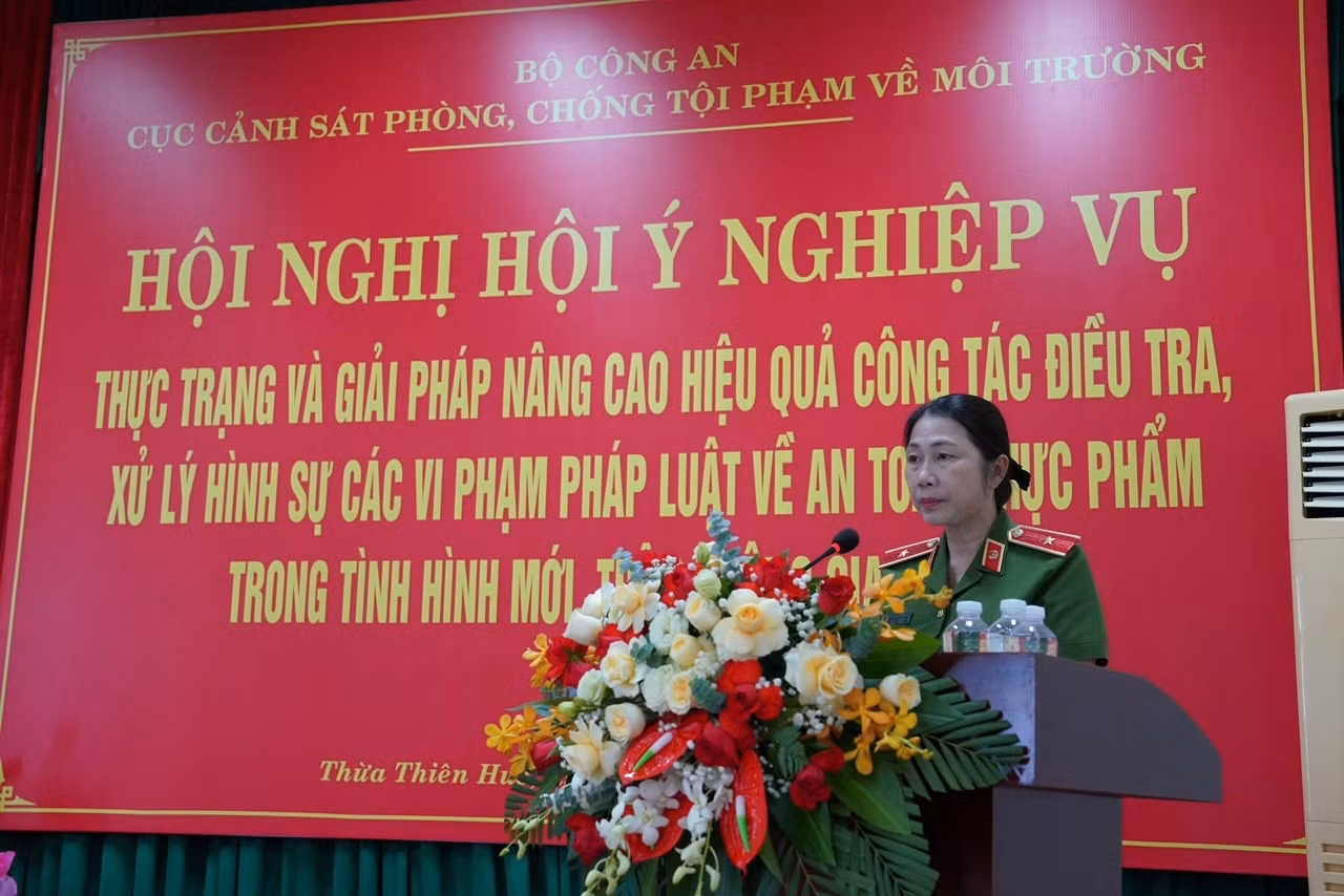 Tình hình tội phạm về an toàn thực phẩm đang tiếp tục diễn biến phức tạp -0