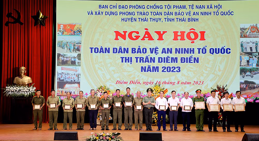 Thái Bình: Tưng bừng ngày hội toàn dân bảo vệ an ninh Tổ quốc -0