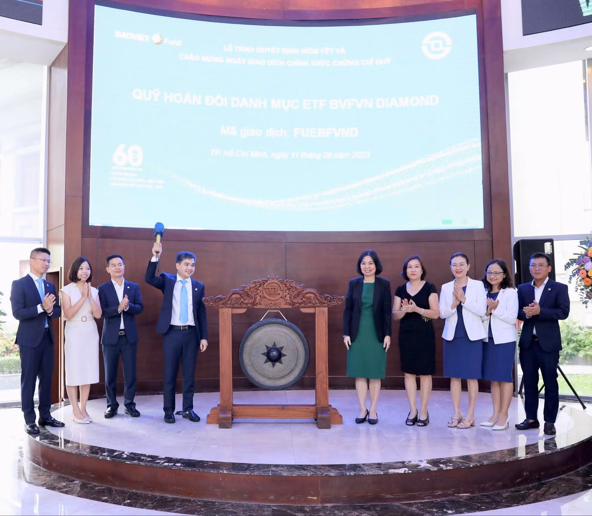 Quản lý Quỹ Bảo Việt chính thức niêm yết chứng chỉ quỹ &nbsp;ETF BVFVN DIAMOND (BVFVND) -0