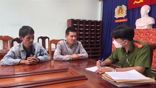 Bắt khẩn cấp hai đối tượng cố ý làm hư hỏng tài sản và cho vay lãi nặng