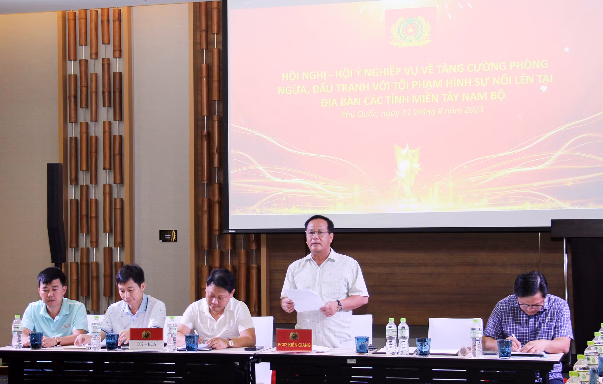 Cảnh sát hình sự khu vực Tây Nam Bộ hội ý nghiệp vụ tăng cường phòng ngừa, đấu tranh tội phạm -0