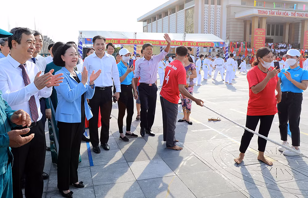 Thái Bình: Tưng bừng ngày hội toàn dân bảo vệ an ninh Tổ quốc -0