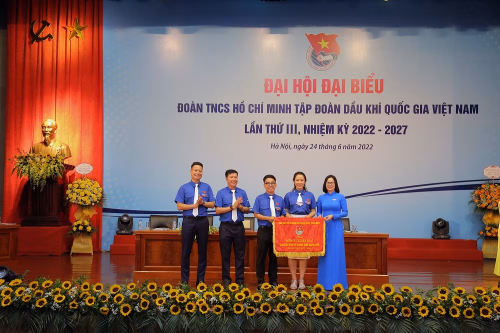 Tổ chức thành công Đại hội đại biểu Đoàn Thanh niên Tập đoàn Dầu khí Quốc gia lần thứ III, nhiệm kỳ 2022-2027 -0