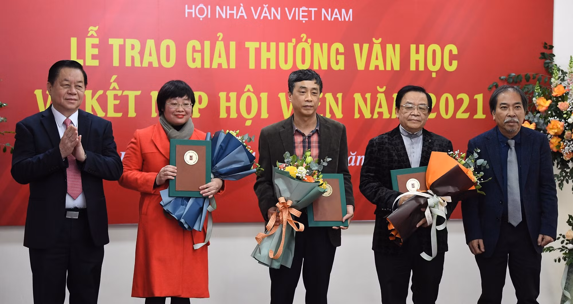 Hội Nhà văn Việt Nam trao Giải Văn học năm 2021 -0