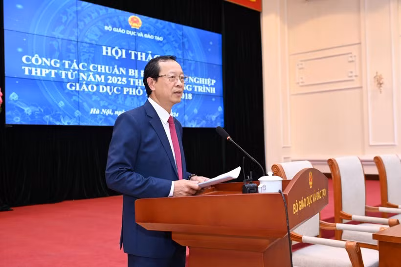 Đề thi tốt nghiệp sẽ có thêm các dạng trắc nghiệm mới, hướng tới ngân hàng đề có 