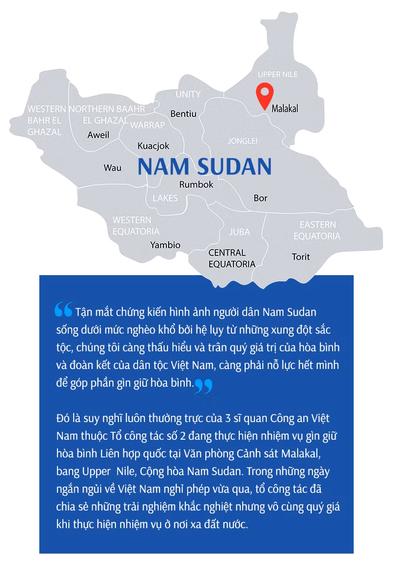 Dấu ấn Cảnh sát Việt Nam ở Malakal -0