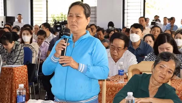 Đối thoại với đại diện 750 hộ dân trong dự án 2 tuyến đường kết nối vào sân bay Long Thành
