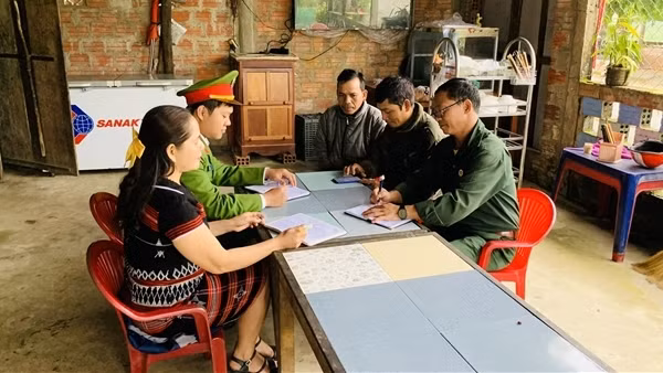 Đề án 06, ghi tại một huyện miền núi