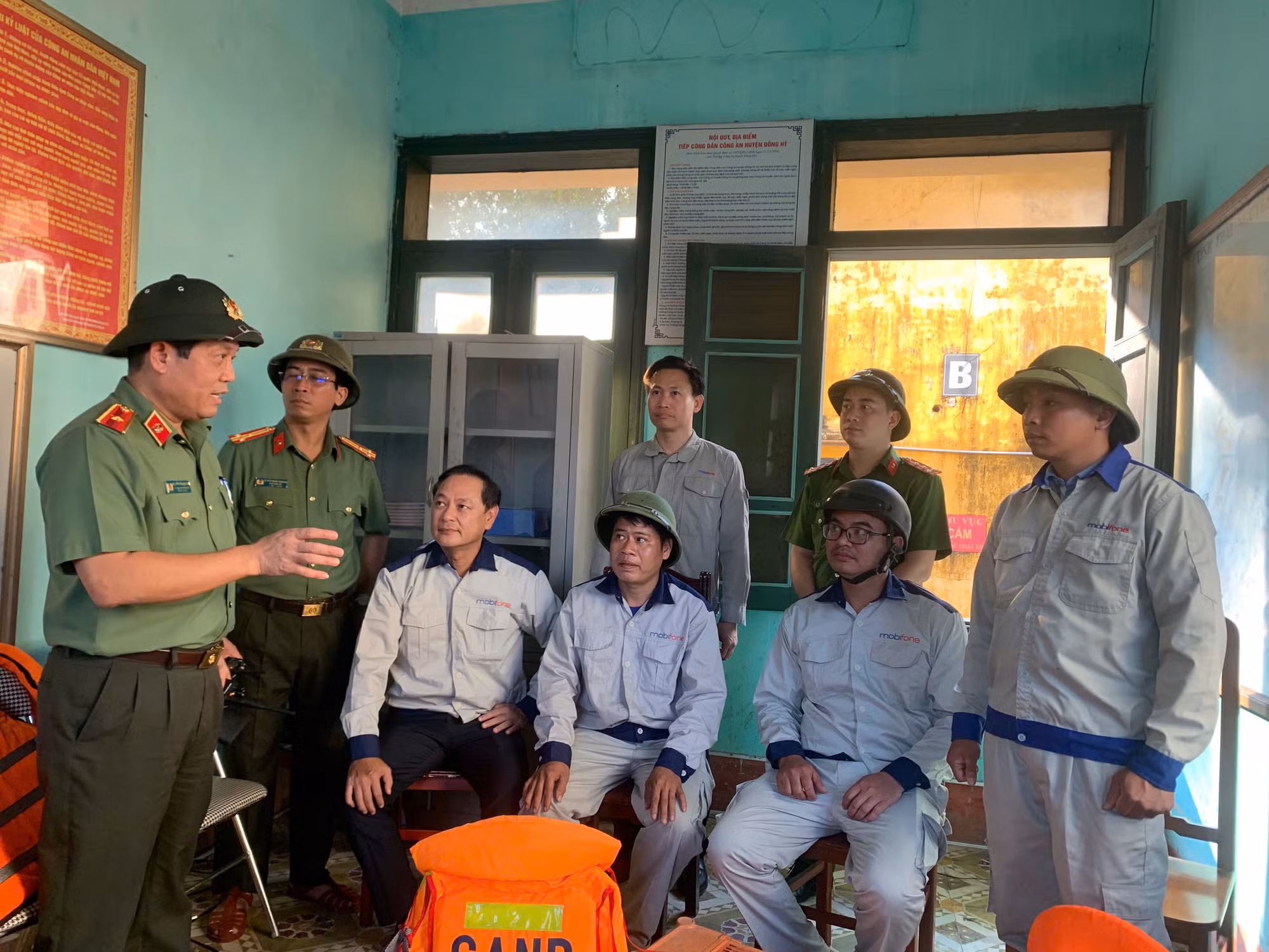 Lực lượng CAND tập trung khôi phục 