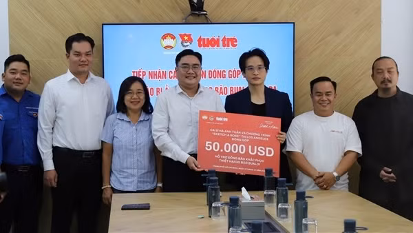Nhiều nghệ sĩ ủng hộ đồng bào bị ảnh hưởng bão Bualoi