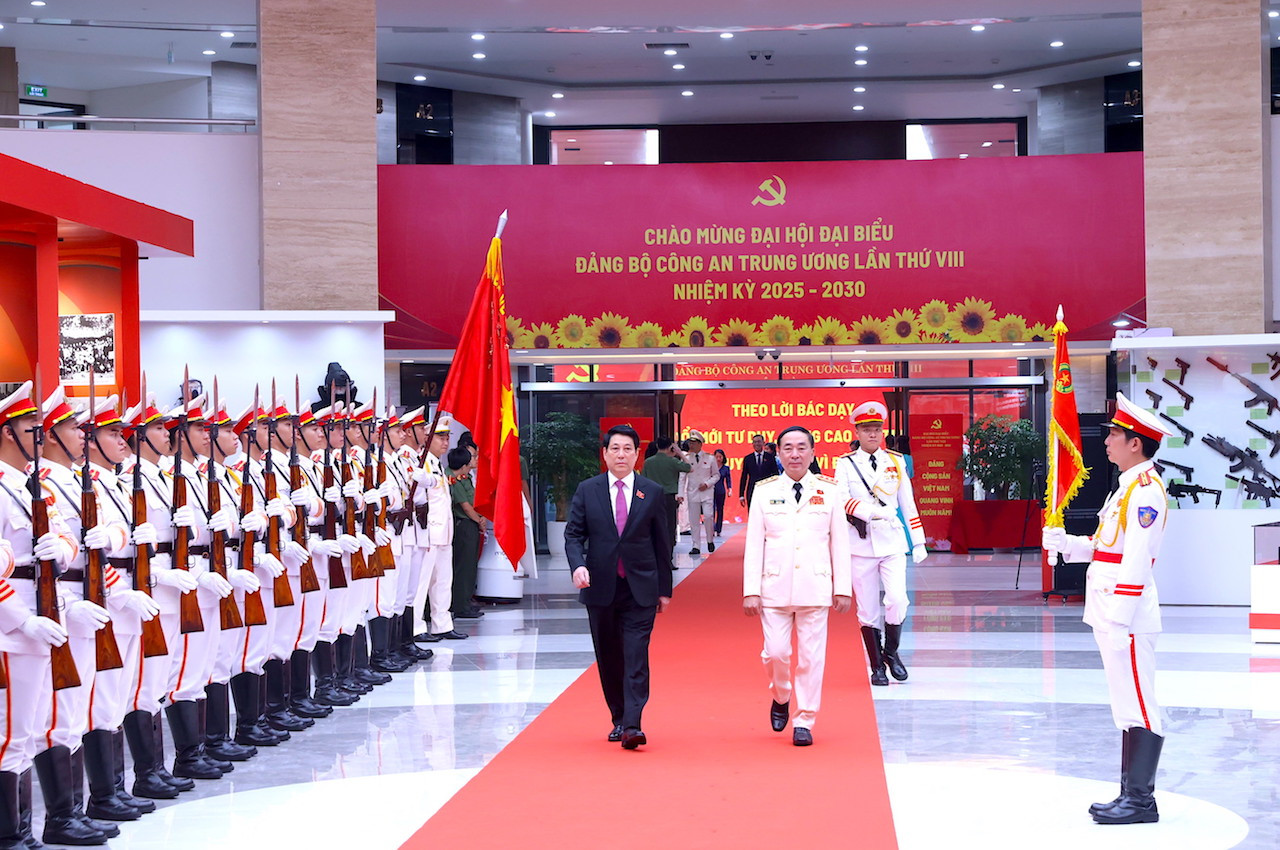 Toàn cảnh Đại hội đại biểu Đảng bộ Công an Trung ương lần thứ VIII -3