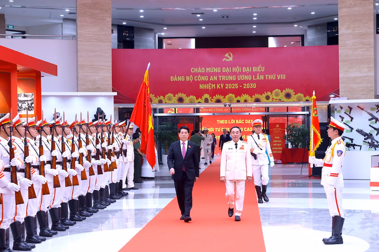 Toàn cảnh Đại hội đại biểu Đảng bộ Công an Trung ương lần thứ VIII -3