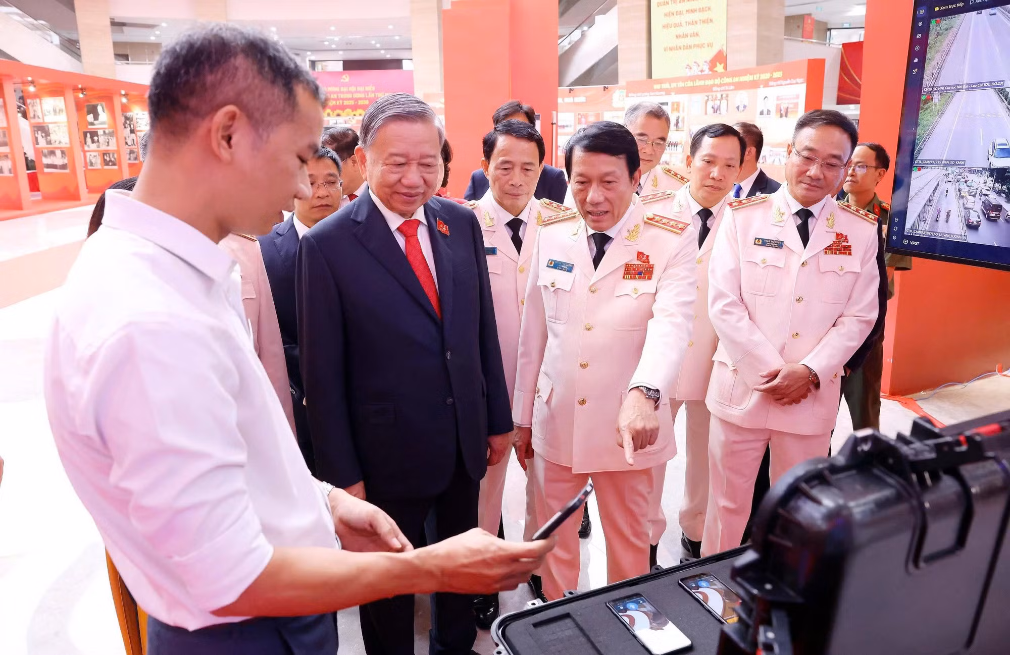 Toàn cảnh Đại hội đại biểu Đảng bộ Công an Trung ương lần thứ VIII -3