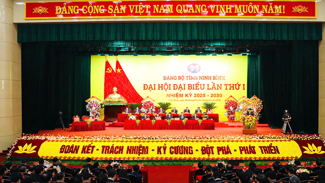 Quyết tâm thực hiện thắng lợi Nghị quyết Đại hội, đưa Ninh Bình trở thành thành phố trực thuộc Trung ương vào năm 2030 -0