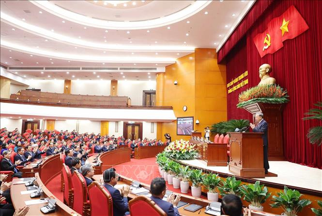 Thông cáo báo chí Hội nghị lần thứ 13 Ban Chấp hành Trung ương Đảng khóa XIII -0