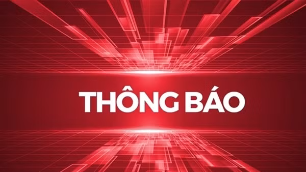 Thông báo điều tra xác minh vụ TNGT