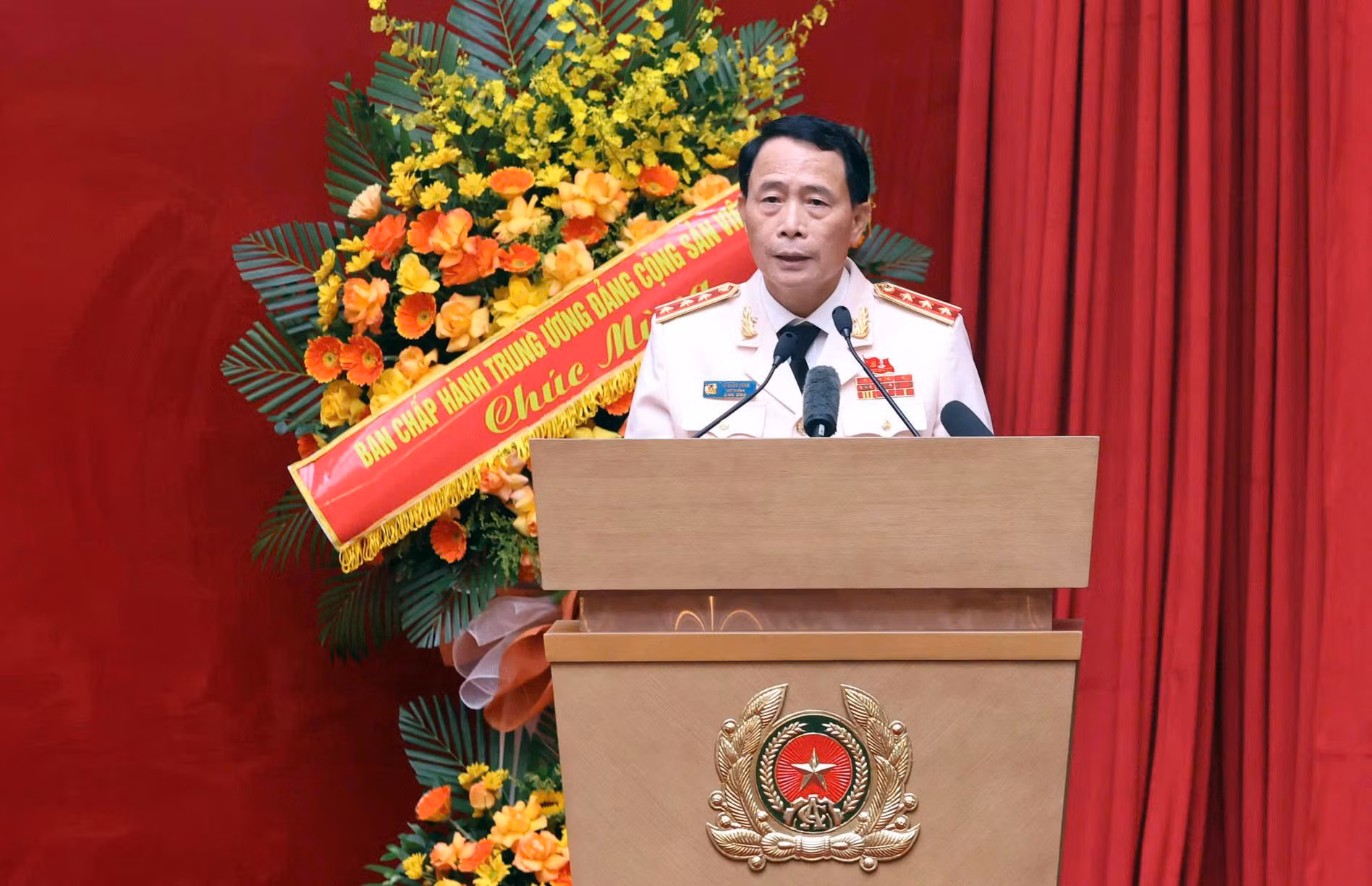 Toàn cảnh Đại hội đại biểu Đảng bộ Công an Trung ương lần thứ VIII -1