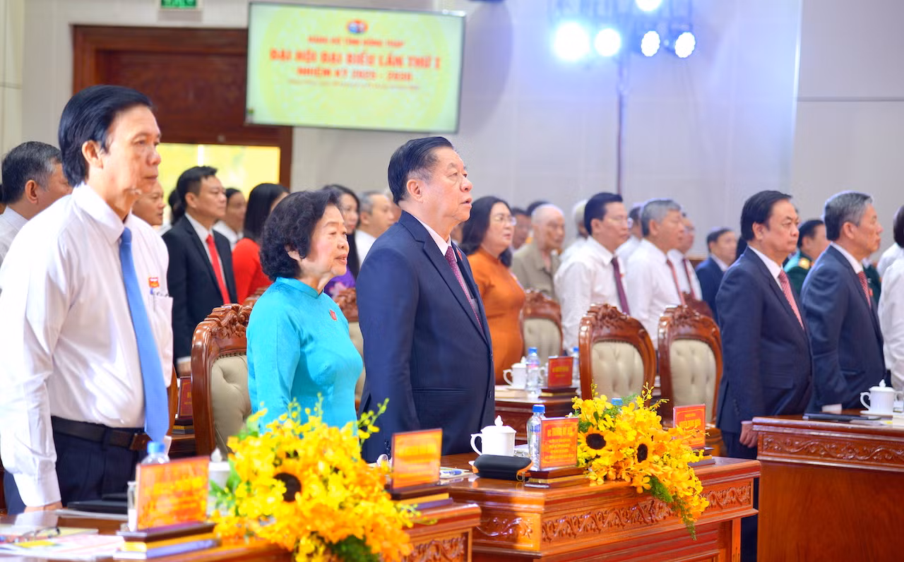 Đồng Tháp long trọng tổ chức Đại hội đại biểu Đảng bộ, đánh dấu chặng đường phát triển mới -0