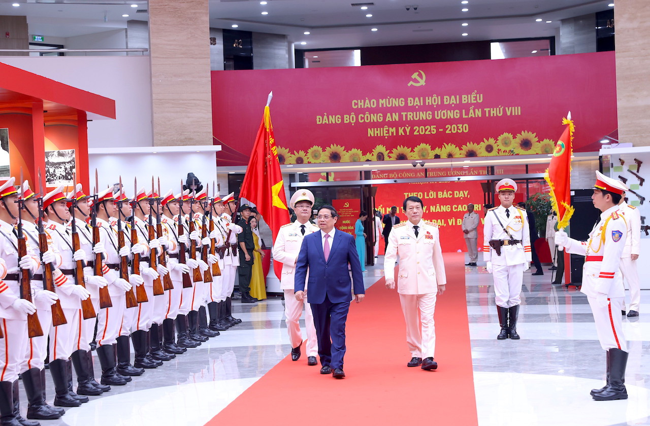 Toàn cảnh Đại hội đại biểu Đảng bộ Công an Trung ương lần thứ VIII -2