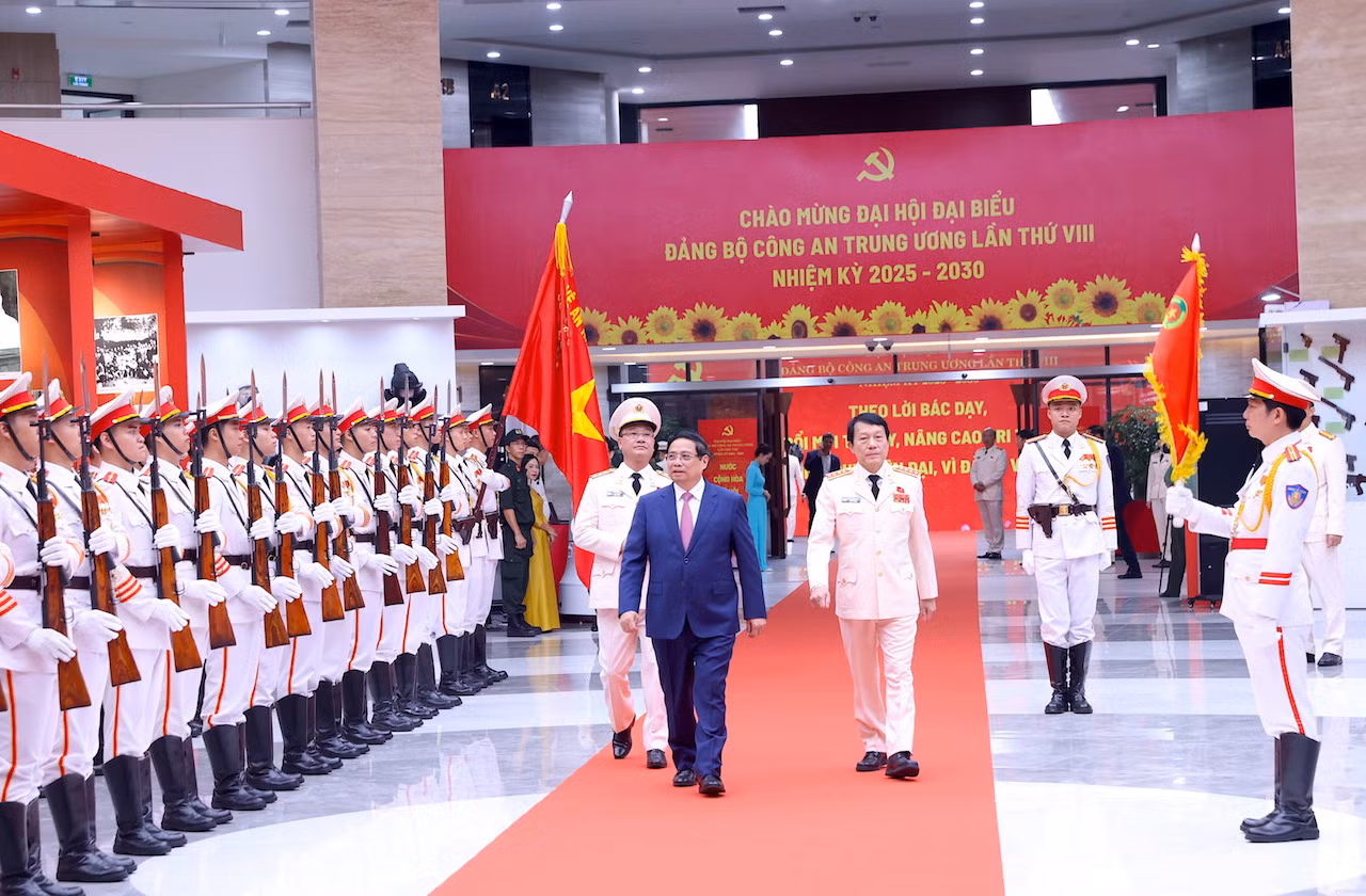 Toàn cảnh Đại hội đại biểu Đảng bộ Công an Trung ương lần thứ VIII -2