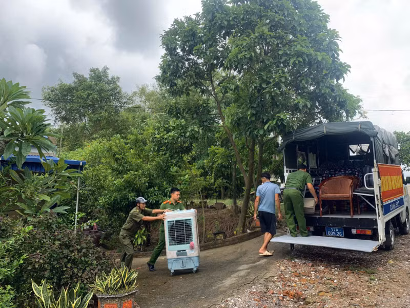 Công an các địa phương khẩn trương triển khai ứng phó bão số 11 -0