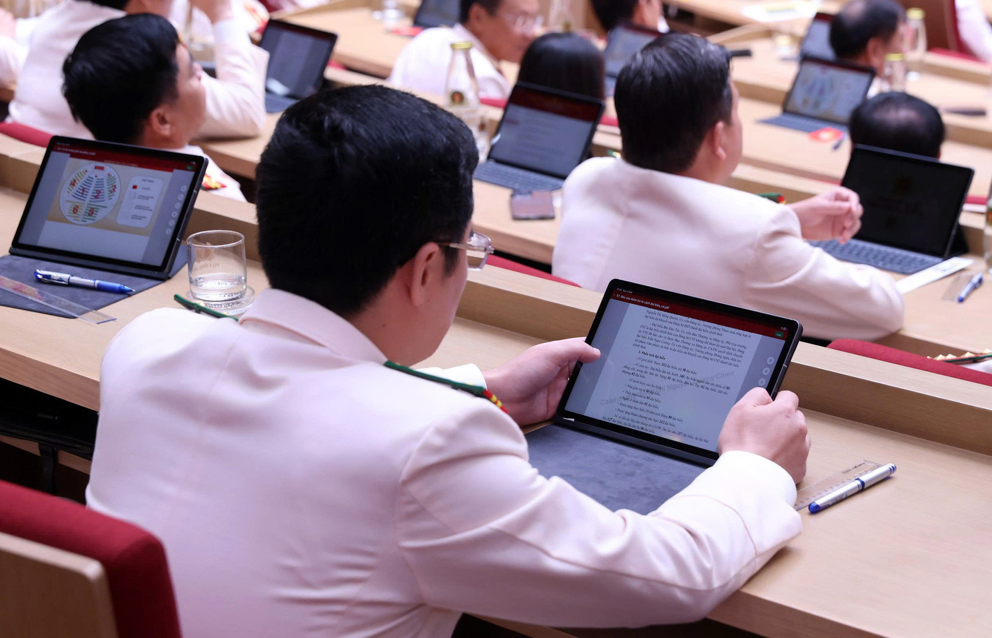 Toàn cảnh Đại hội đại biểu Đảng bộ Công an Trung ương lần thứ VIII -1