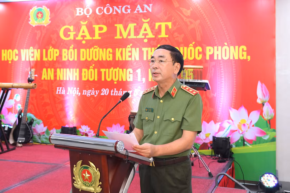 Bộ Công an gặp mặt học viên Lớp bồi dưỡng kiến thức Quốc phòng, An ninh đối tượng 1, Khóa 95 -0